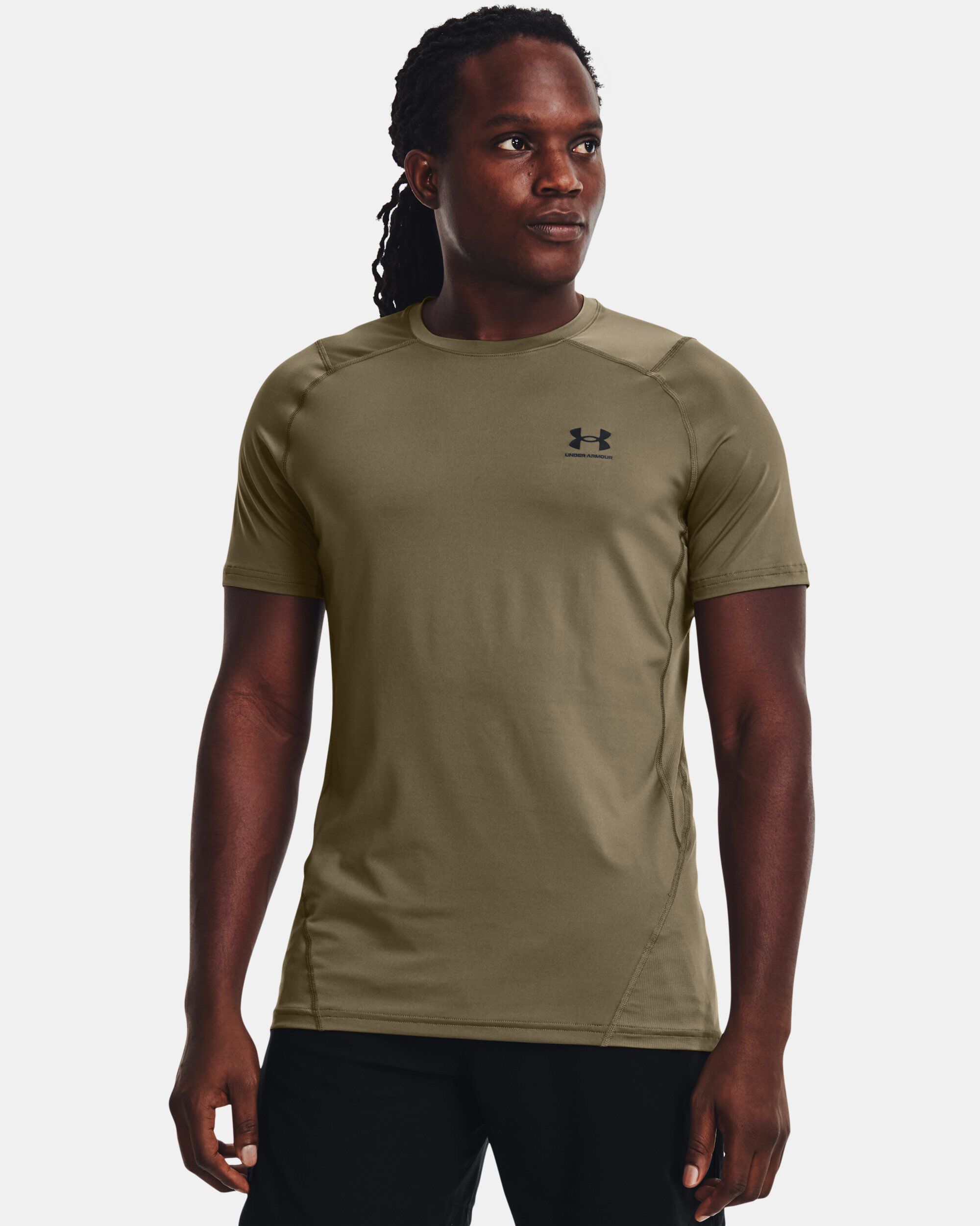Under armour heatgear 2025 fitted short sleeve