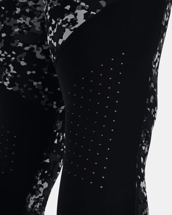 Women's UA Fly Fast 3.0 Printed Ankle Tights image number 3