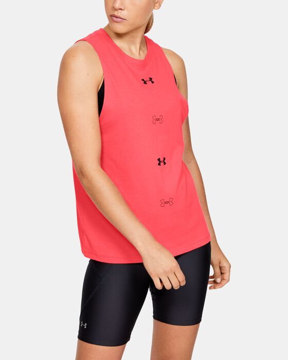 Women's UA Graphic Muscle Tank 6M image number 0