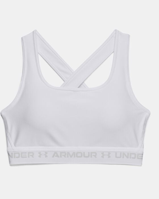 Women's Armour® Mid Crossback Sports Bra image number 8