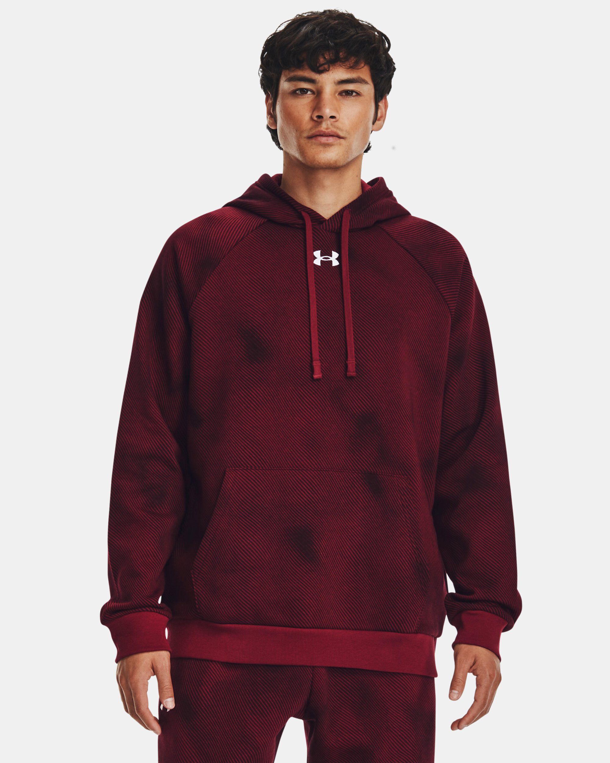 Men s UA Rival Fleece Printed Hoodie