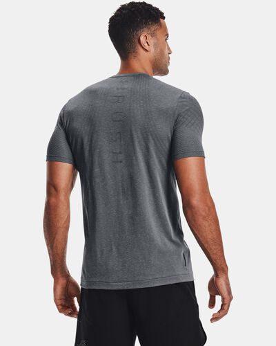 Men's UA RUSH™ Seamless Strength Short Sleeve