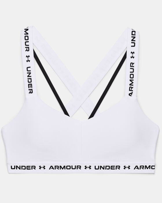 Women's UA Crossback Low Sports Bra image number 8