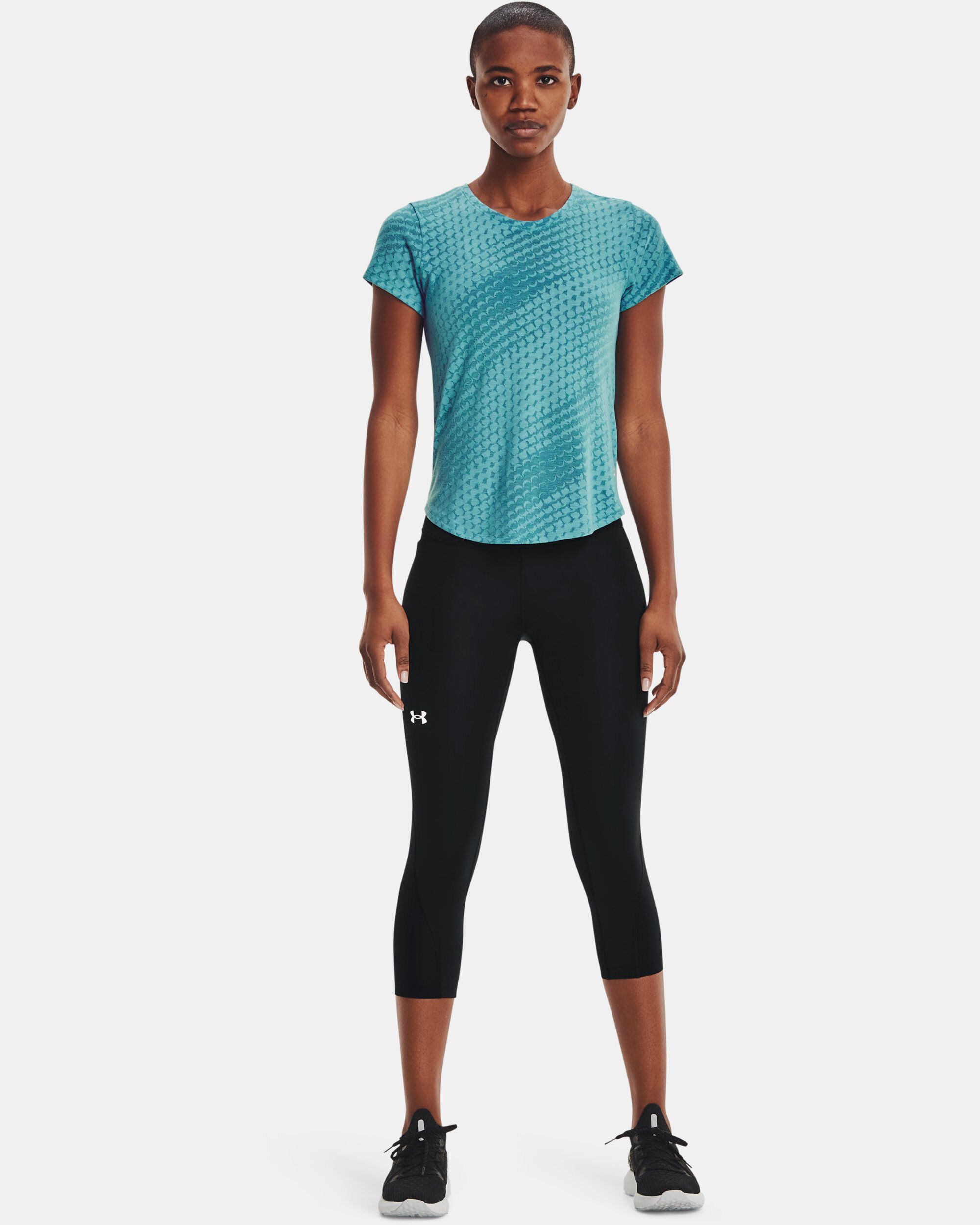 Buy Women s UA Mileage Capris Black in Dubai UAE Under Armour