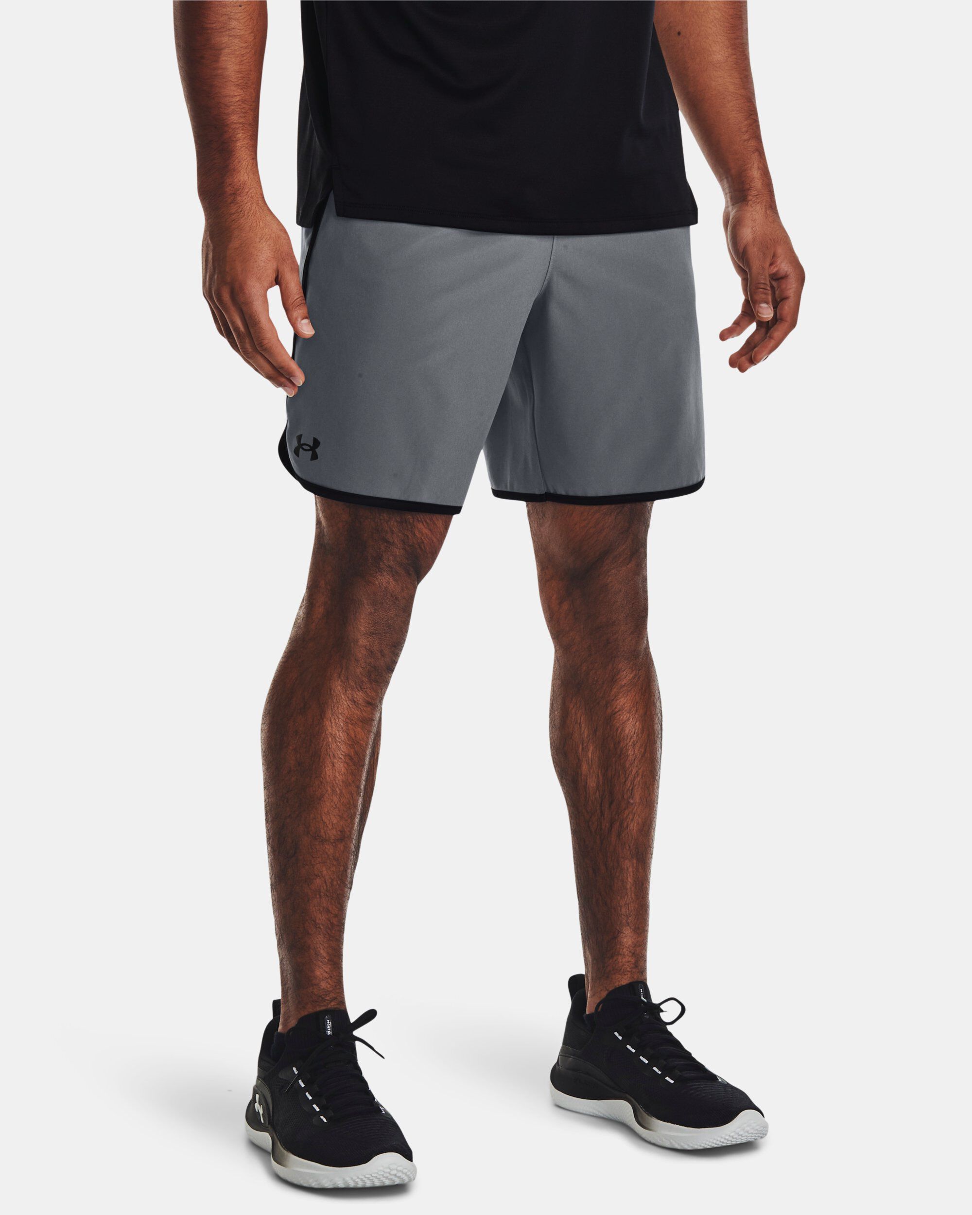 Grey under armour shorts sale