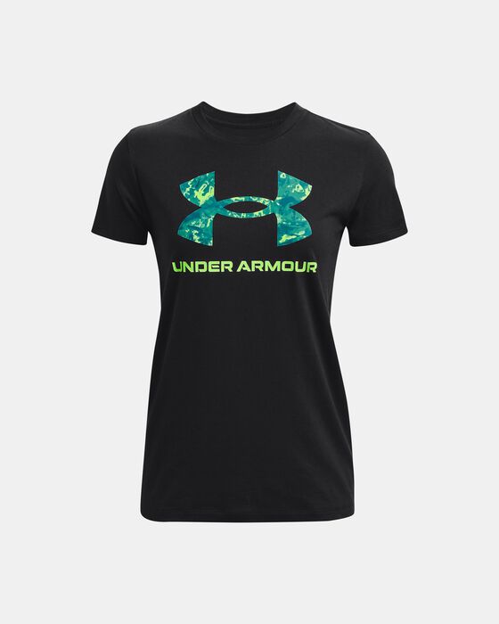 Women's UA Rival Logo Short Sleeve image number 4