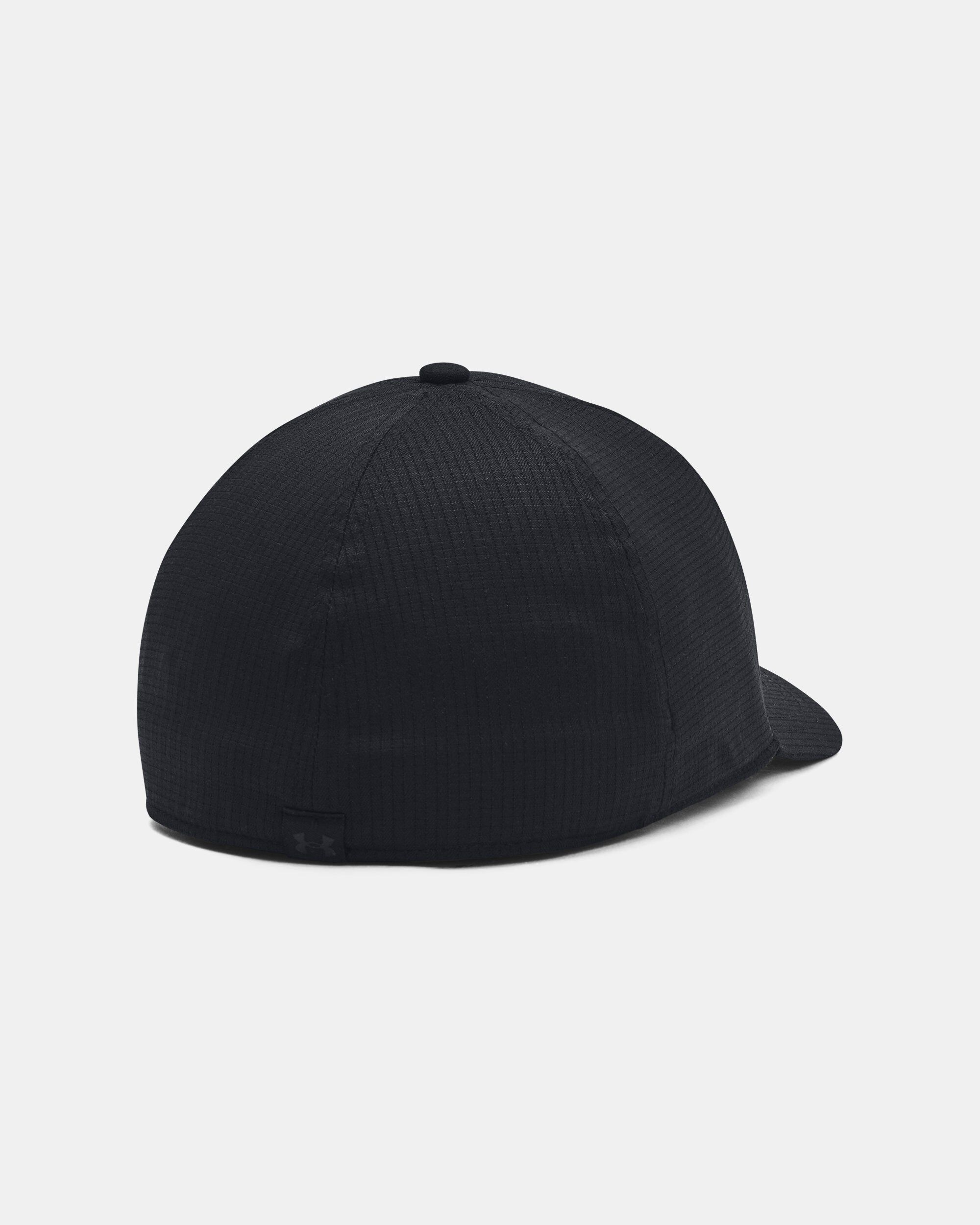 Buy Men's UA ArmourVent Stretch Fit Cap Black in Dubai, UAE | Under Armour