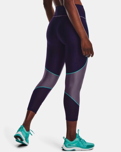 Women's HeatGear® No-Slip Waistband Ankle Leggings