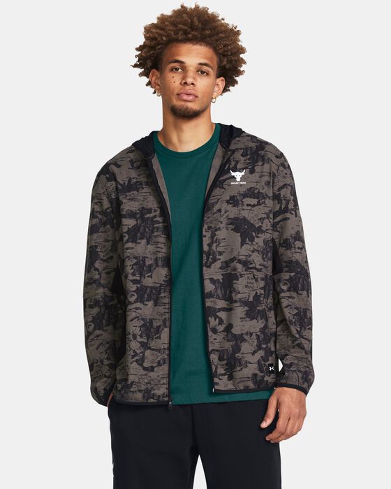 Men's Project Rock Iso-Chill Tide Hybrid Jacket image number 0