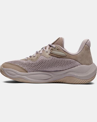 Unisex Curry Splash 24 Suede Basketball Shoes