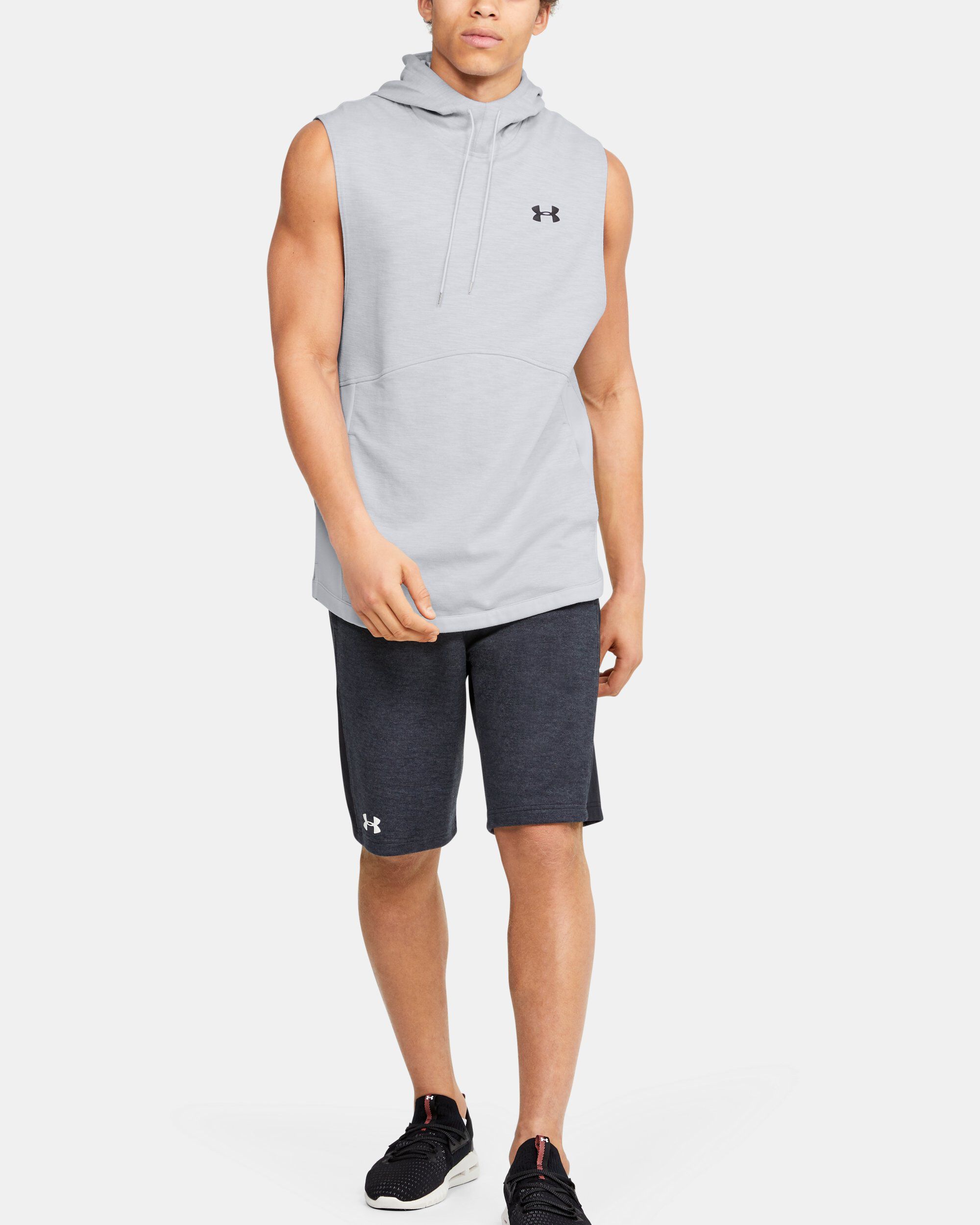 Under armour discount sleeveless hoodie