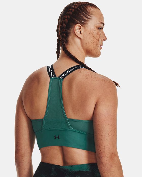 Women's Project Rock Infinity Mid Sports Bra image number 2