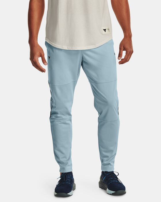 Buy Men's Project Rock Knit Track Pants Blue in Dubai, UAE Under Armour