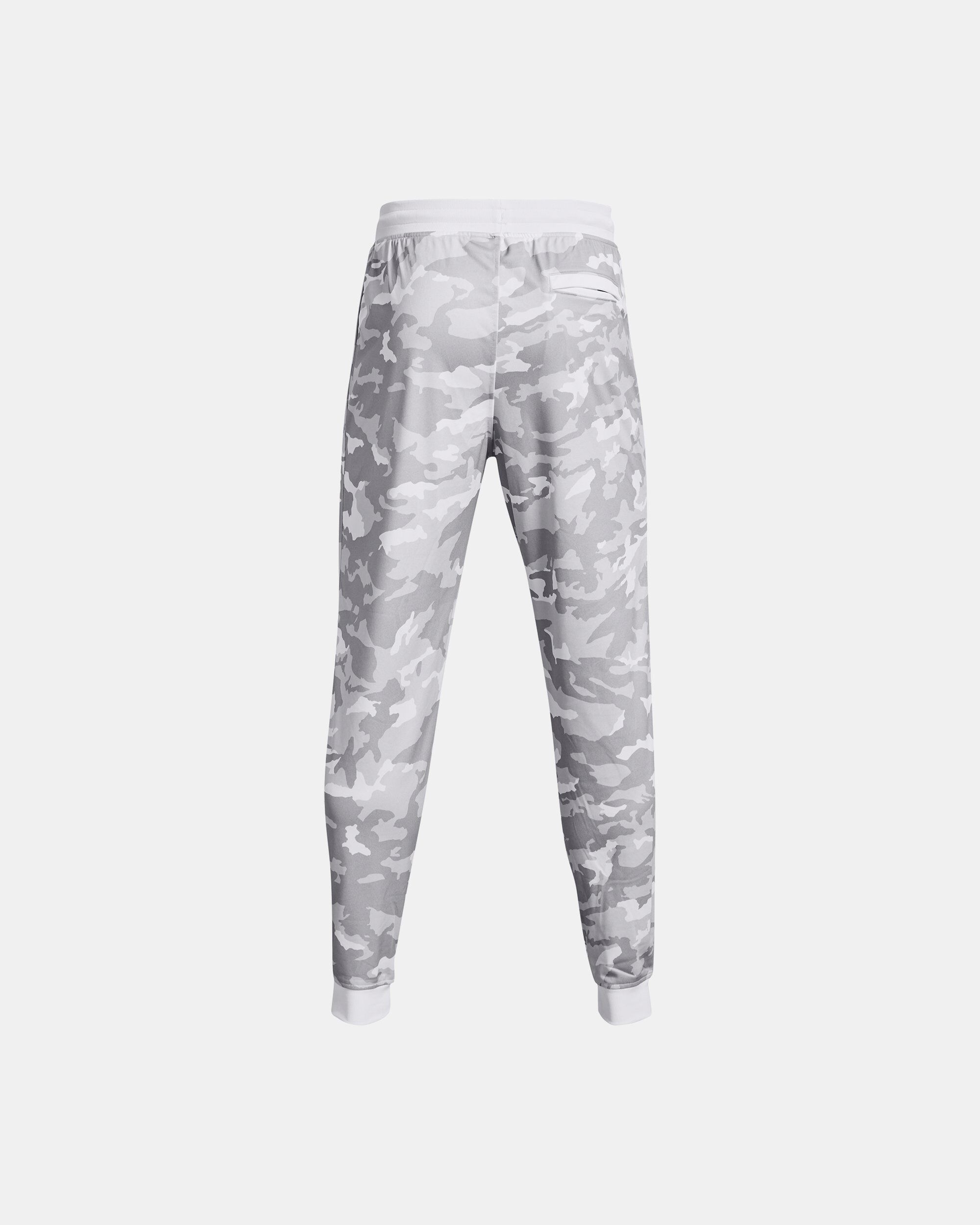 Buy Men s UA Sportstyle Tricot Printed Joggers White in Dubai UAE Under Armour
