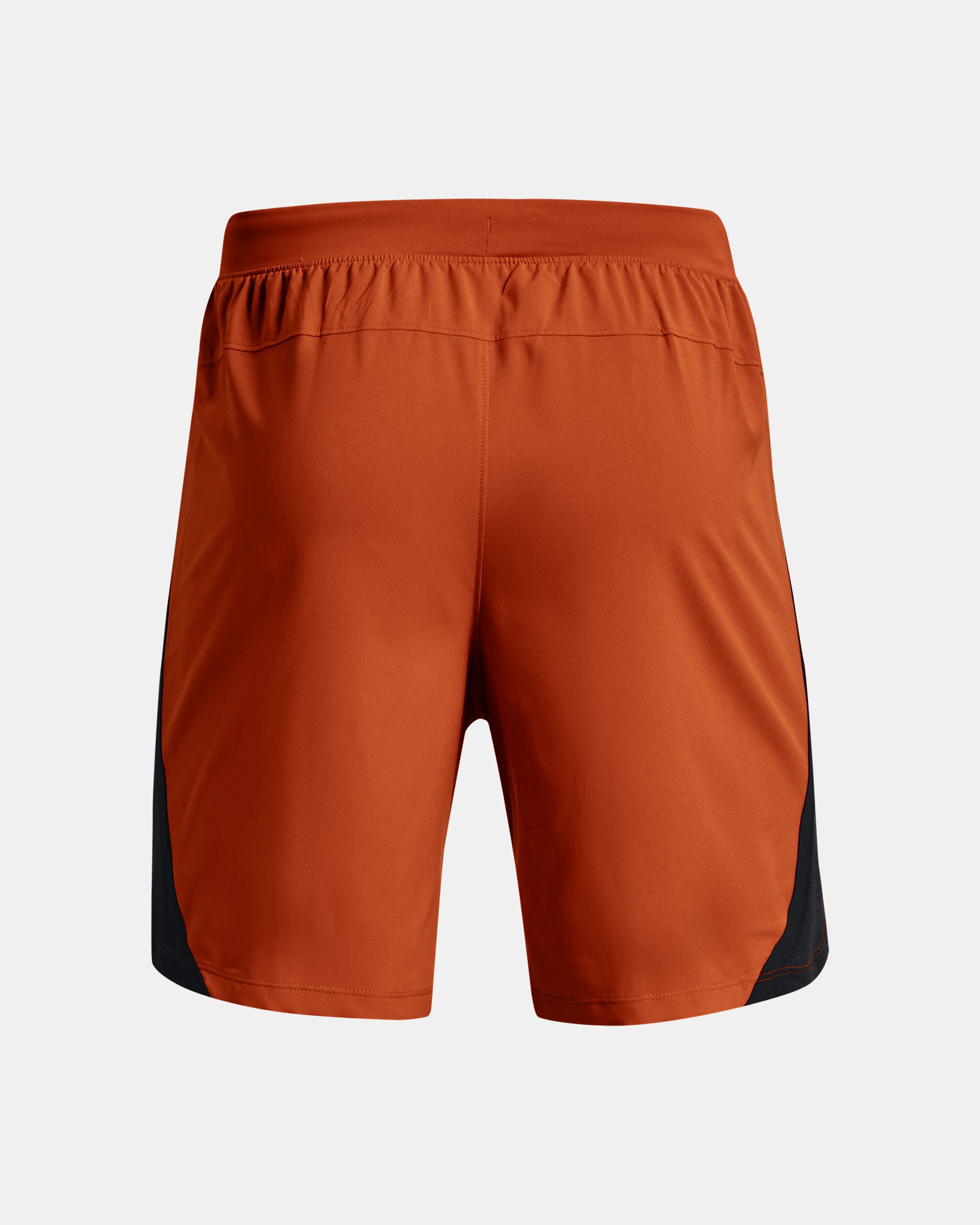 Orange shop running shorts