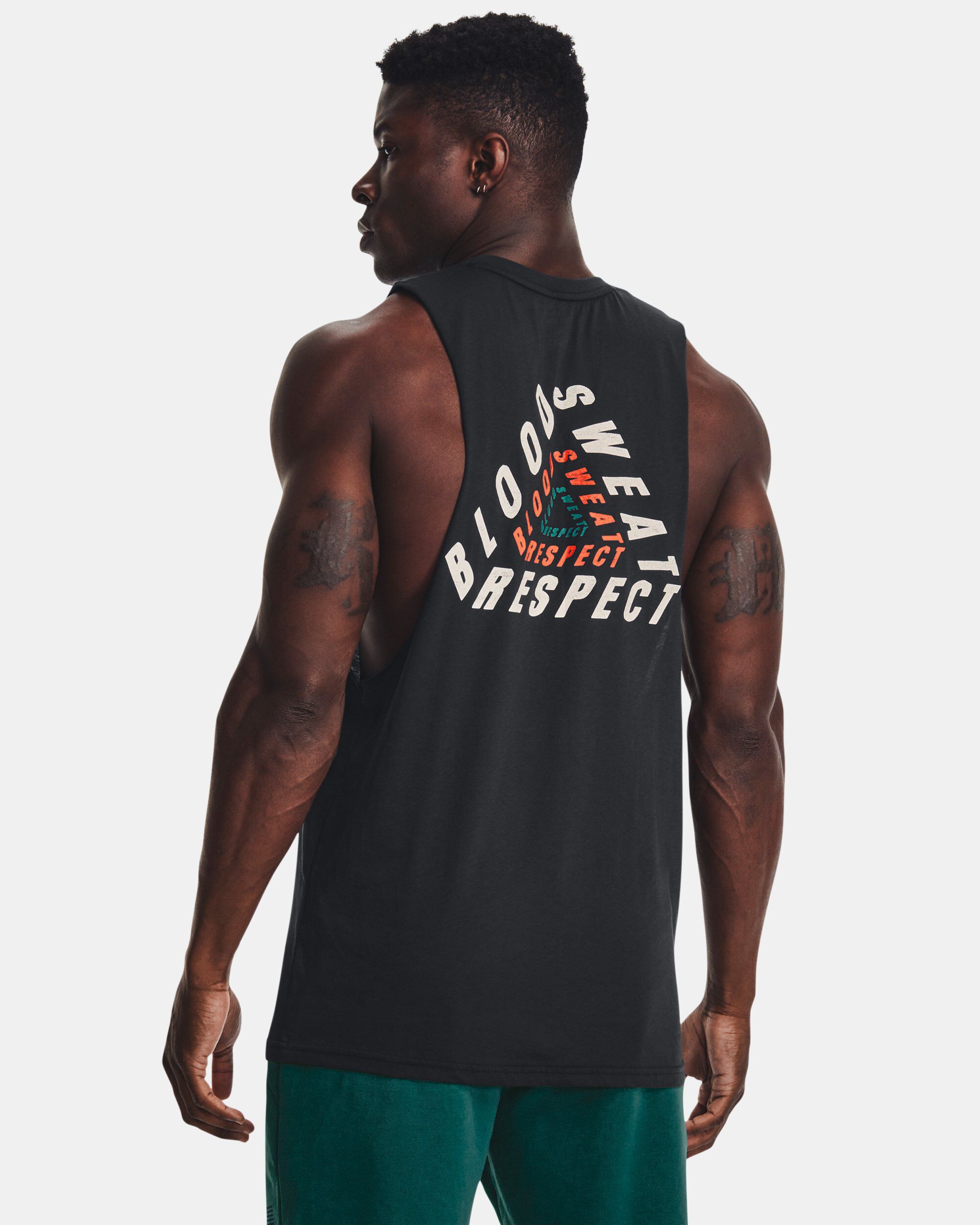 Blood sweat respect hotsell under armour tank