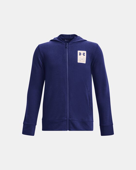 Boys' UA Rival Terry Full-Zip Hoodie image number 0