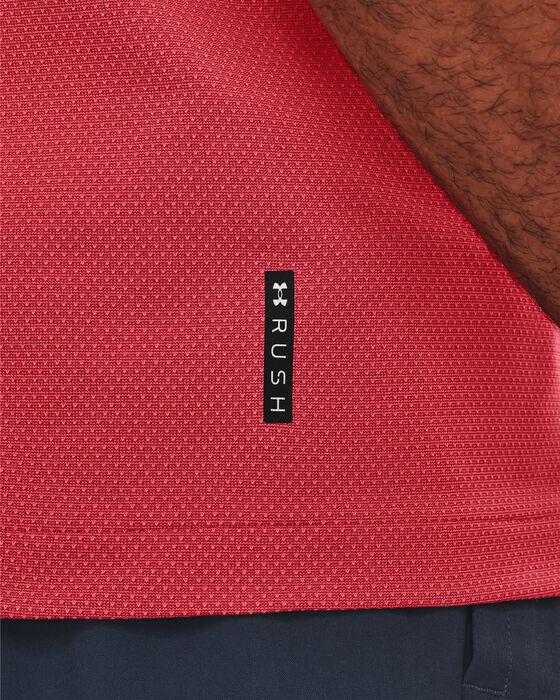 Men's UA RUSH™ Seamless Legacy Short Sleeve image number 3