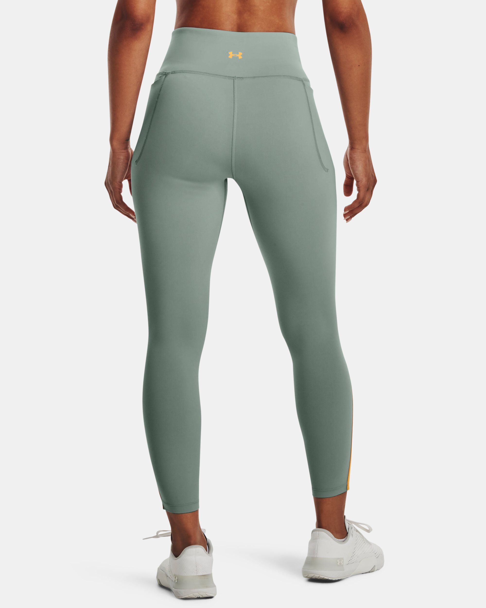 Green under armour best sale leggings