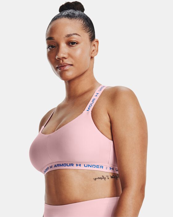 Women's UA Crossback Low Sports Bra image number 2