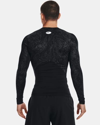 Men's HeatGear® Armour Compression Printed Long Sleeve
