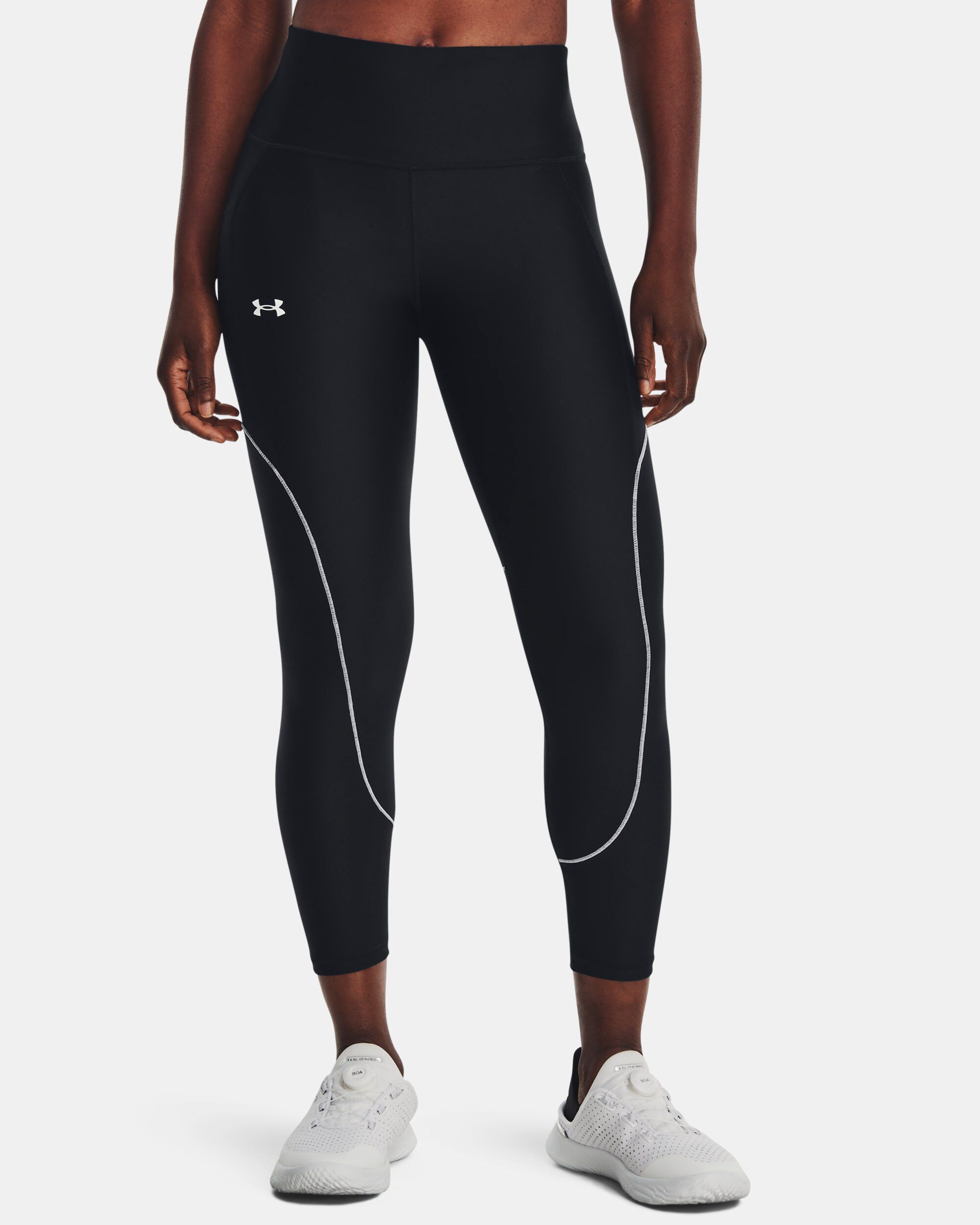 Under armour women's heatgear armour edgelit ankle crop leggings sale