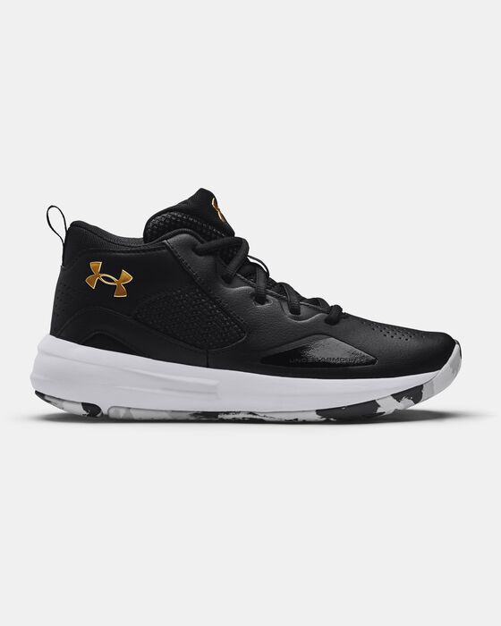 Grade School UA Lockdown 5 Basketball Shoes image number 0