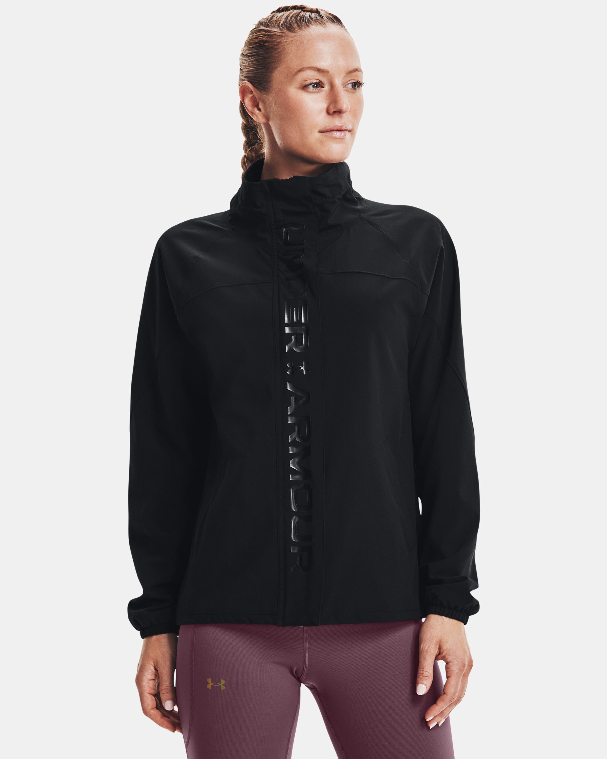 Women s UA RUSH Woven Full Zip Jacket