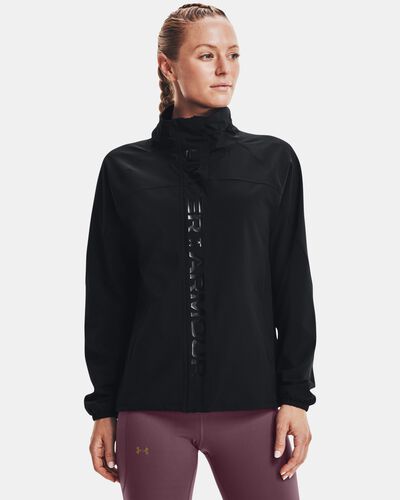 Women's UA RUSH™ Woven Full-Zip Jacket