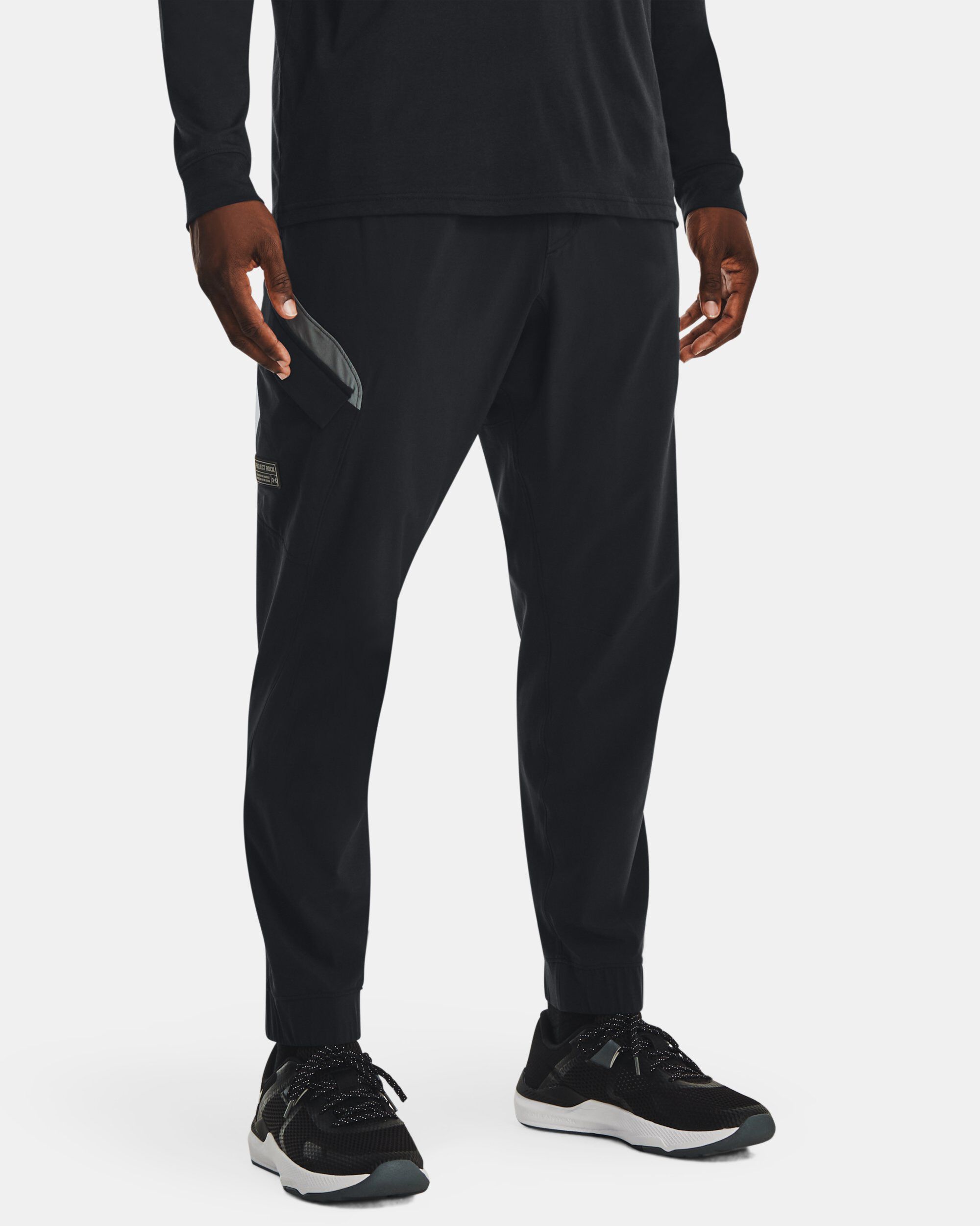 Under armour mens hg heatgear storm unstoppable elite track pants black 2025