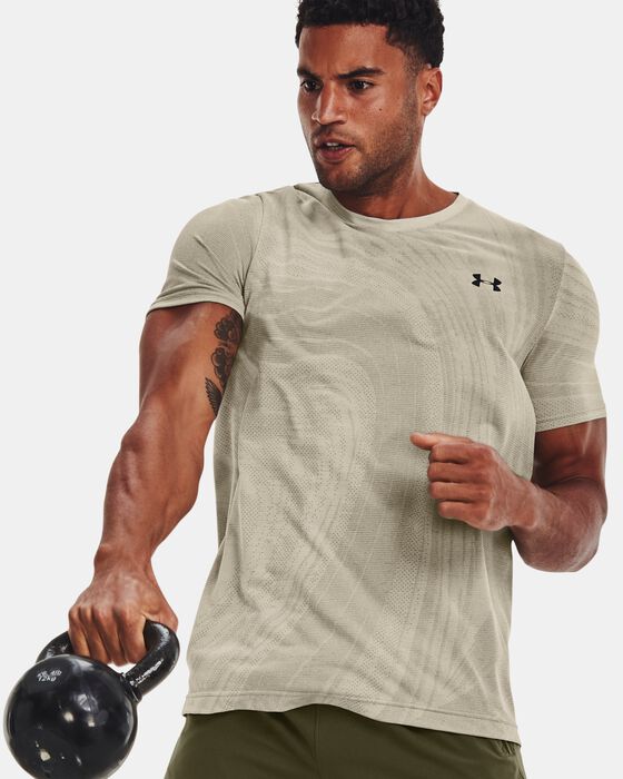 Under Armour Training seamless t-shirt in stone