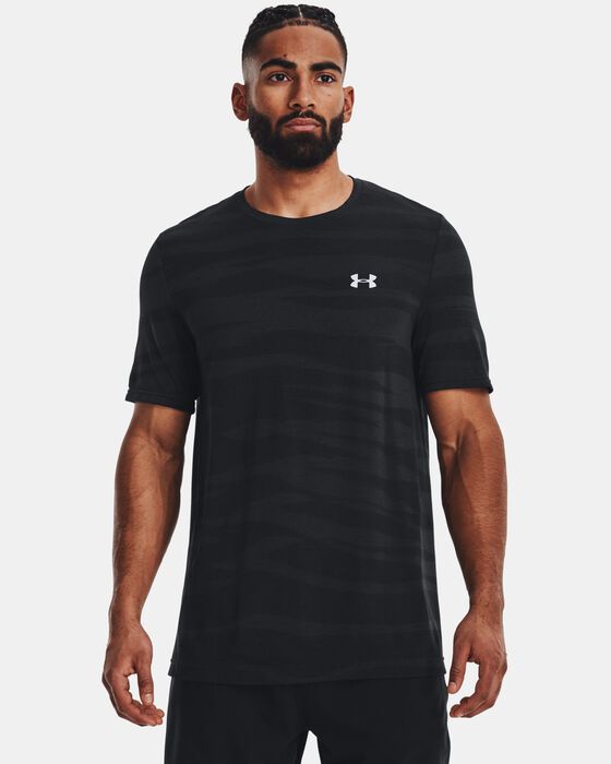 Men's UA Seamless Wave Short Sleeve image number 0