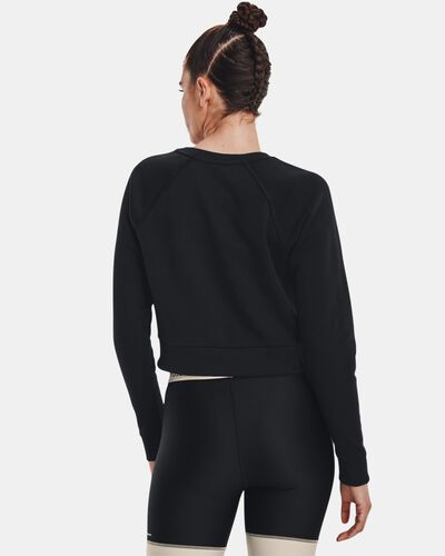 Women's Project Rock Home Gym Fleece Crew