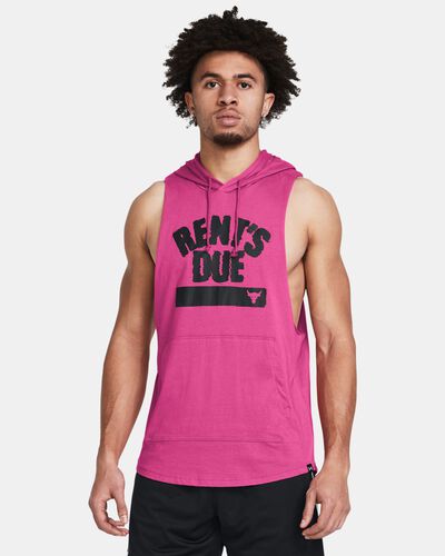 Men's Project Rock Rents Due Sleeveless Hoodie