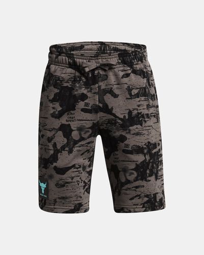 Boys' Project Rock Terry Printed Shorts
