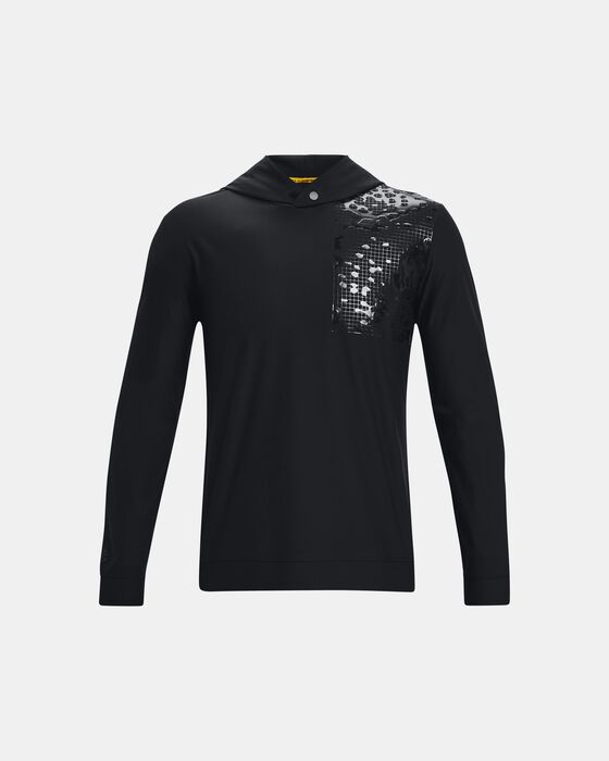 Men's Curry Hooded Golf Shirt image number 5