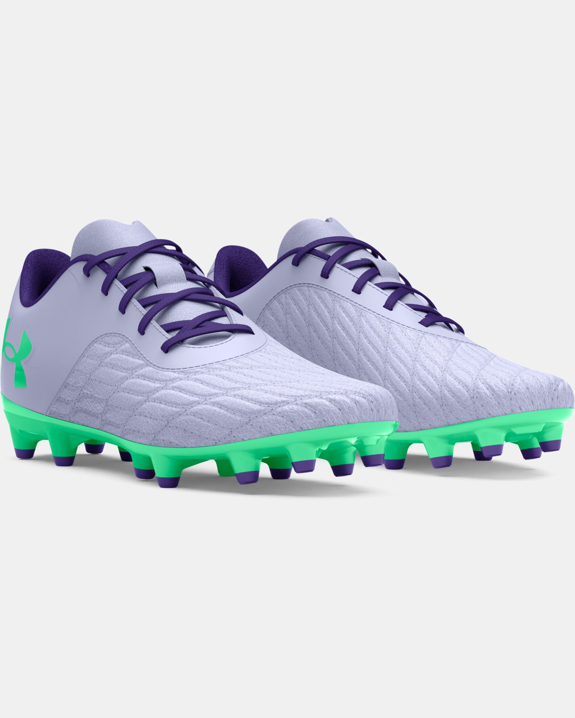 Buy Boys UA Magnetico Select 3.0 FG Jr. Soccer Cleats Purple in Dubai UAE Under Armour