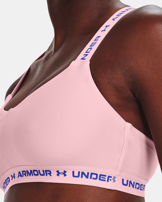 Women's UA Crossback Low Sports Bra image number 9