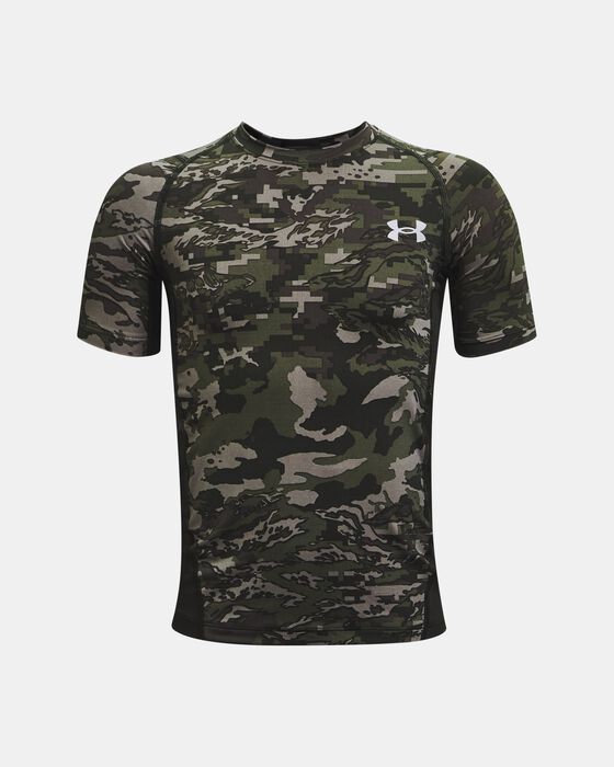 Boys' HeatGear® Armour Printed Short Sleeve image number 0