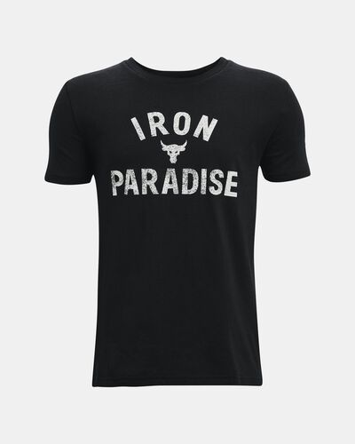 Boys' Project Rock Iron Paradise Short Sleeve