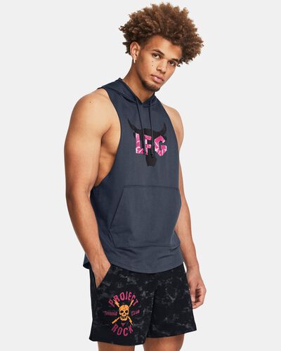 Men's Project Rock LFG Graphic Sleeveless Hoodie