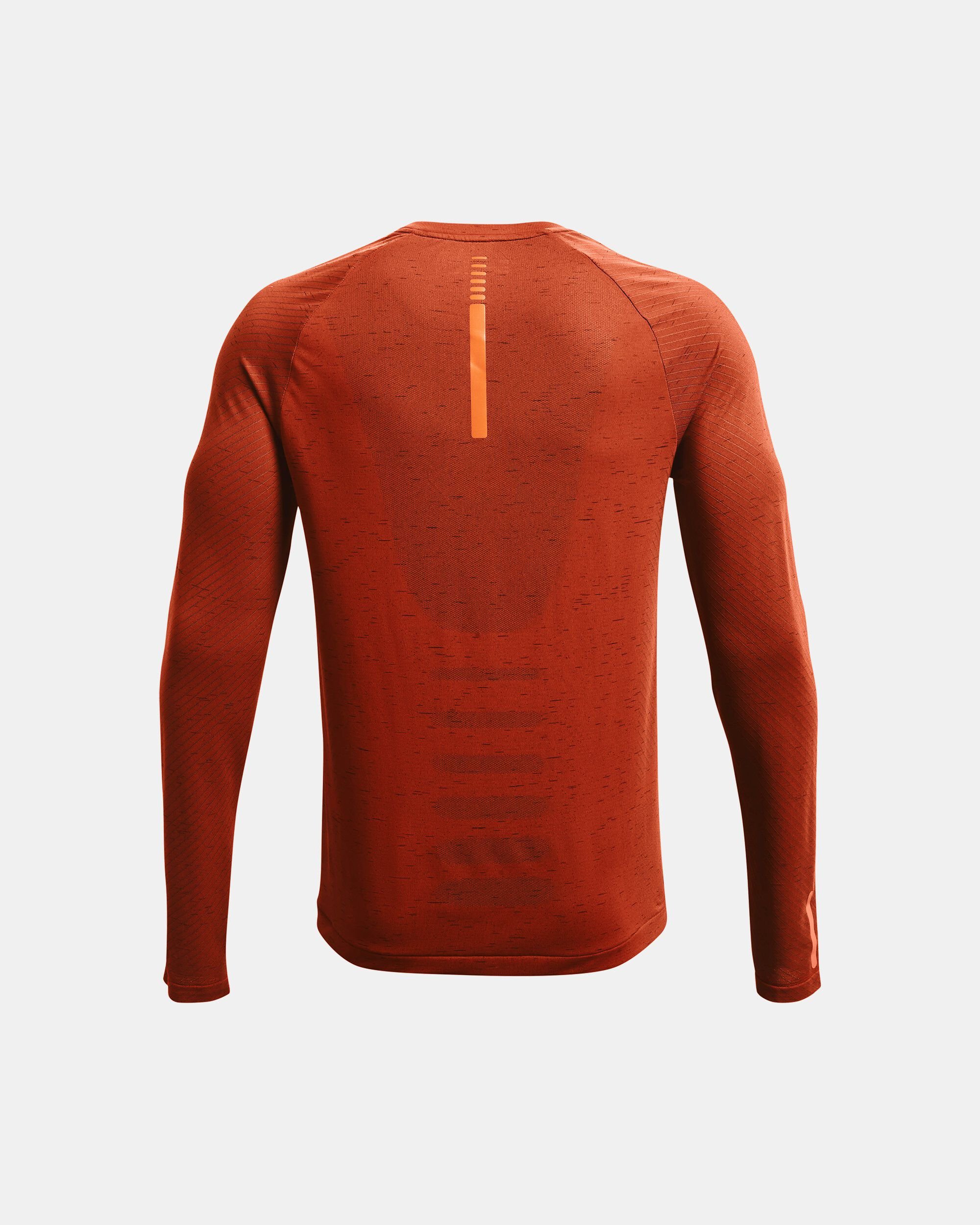 Under Armour Men s UA Seamless Run Long Sleeve Orange in Dubai UAE