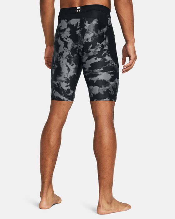 Men's HeatGear® Iso-Chill Printed Long Shorts image number 1