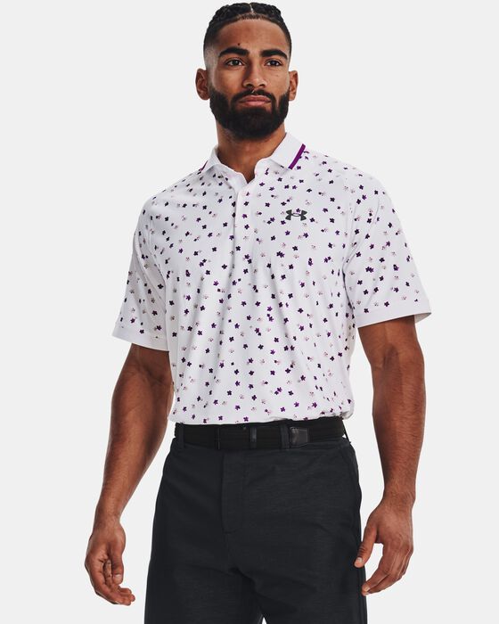 Men's UA Iso-Chill Floral Polo image number 0