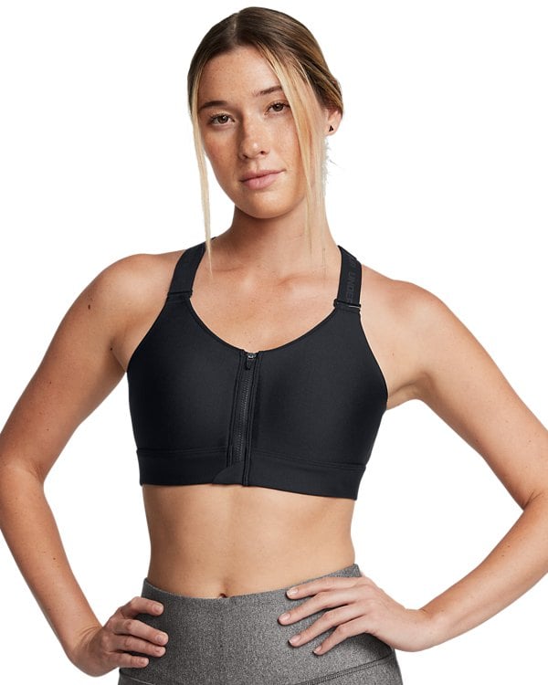 UA Infinity 2.0 High Zip, Women's Sports Bra