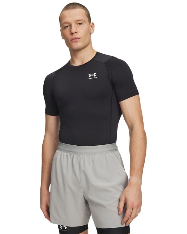 UA HeatGear&reg; Armour Compression Short Sleeve, Men's Baselayer